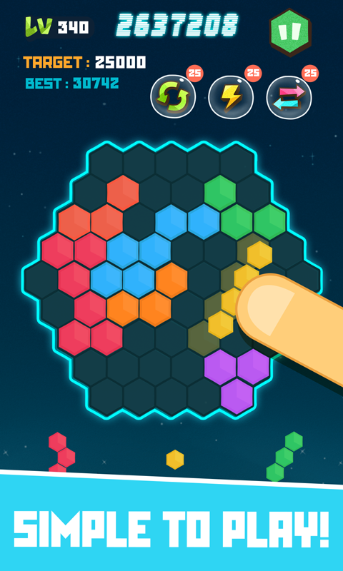 Hex Puzzle Classic截图1