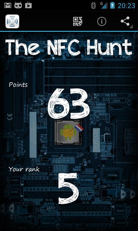 The NFC Hunt - droidconNL 2012截图1