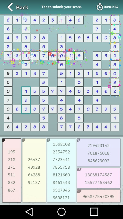 Astraware Number Cross截图3