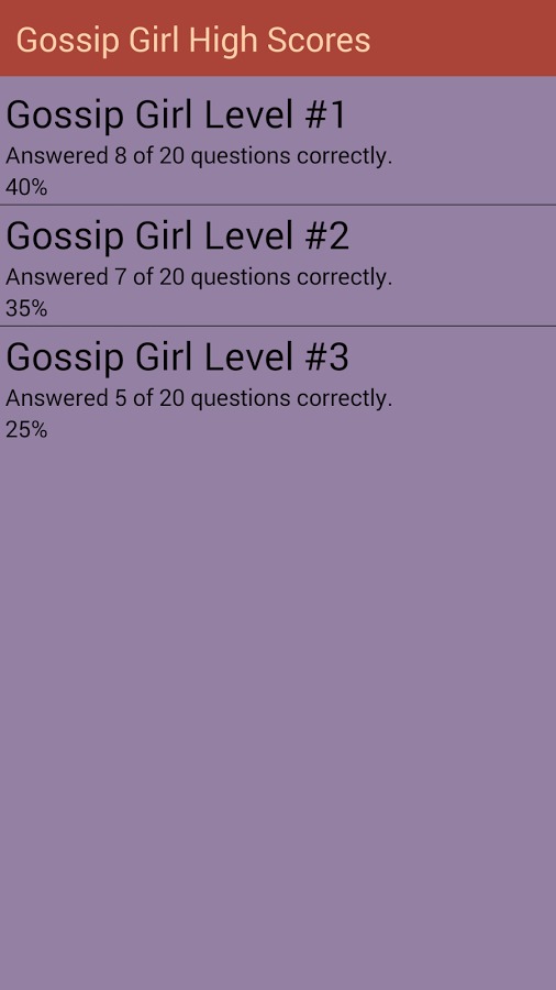 Quiz Trivia for Gossip Girl截图3