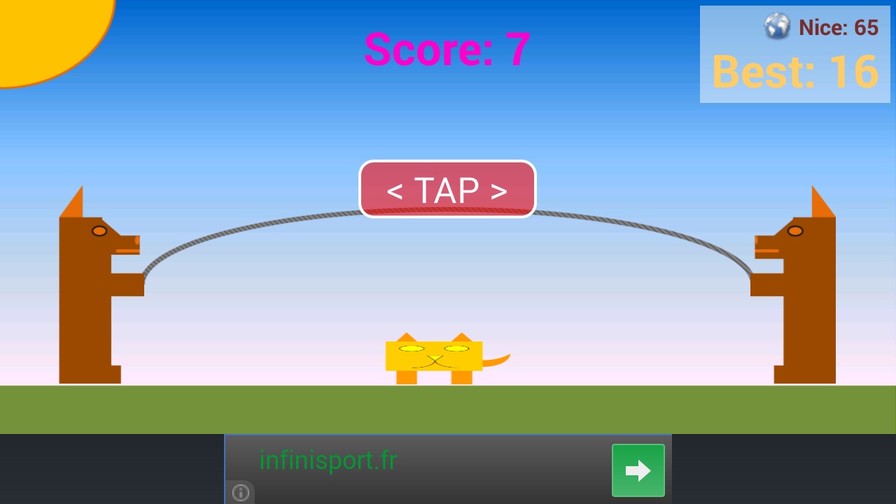 Cat Jumping Rope截图2