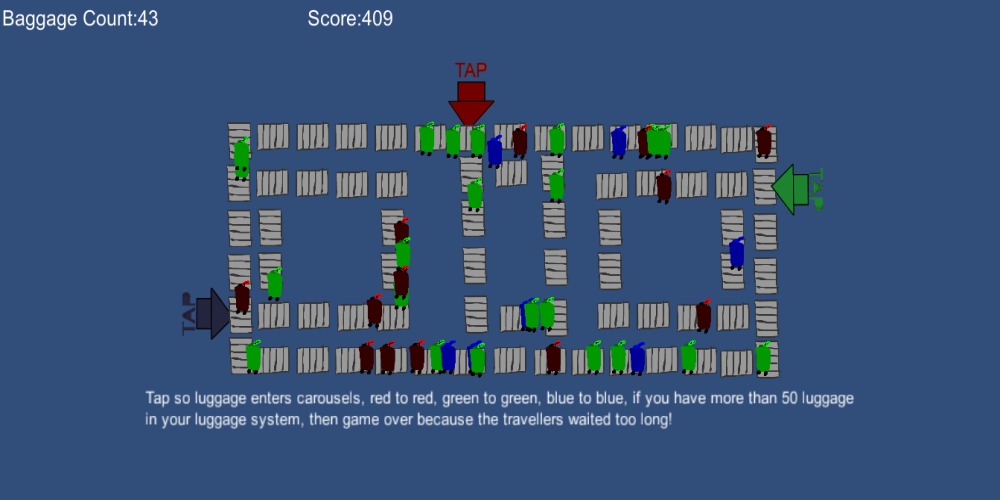 Airport Baggage Game截图2