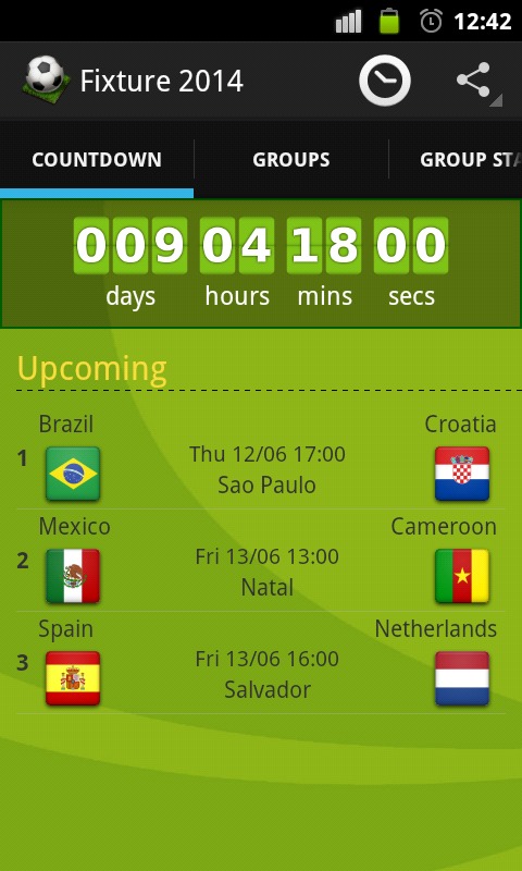 Brazil Abbaco Fixture 2014截图1