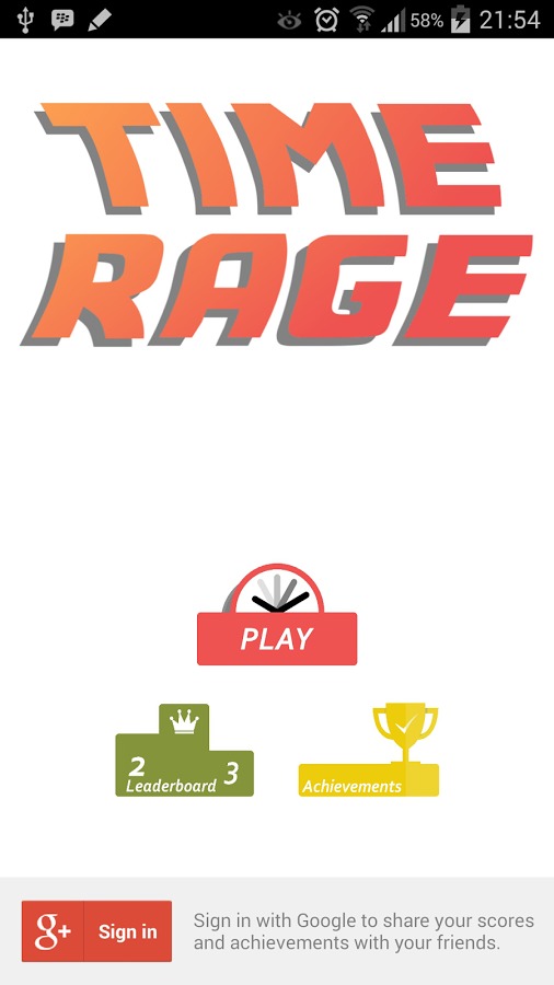 Time Rage - Beat the time.截图1