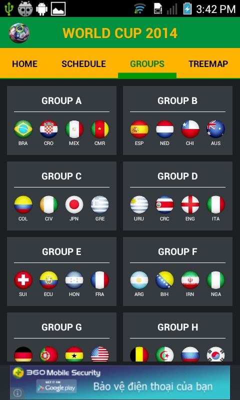 World Cup Tracker 2014截图2