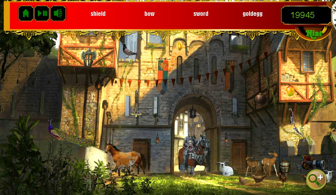 Hidden Object Knight War Free截图2