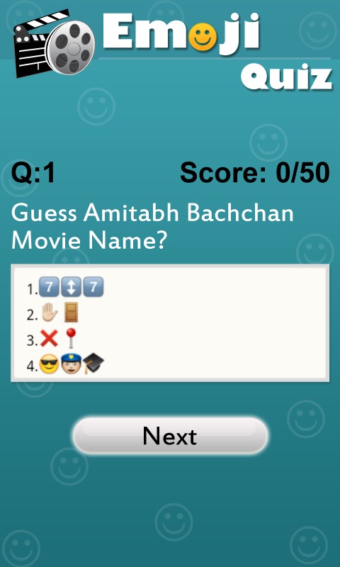 Bollywood Emoji Quiz截图3