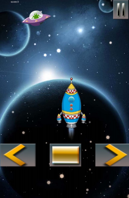 Rocket Shooter In Galaxy-Space截图2