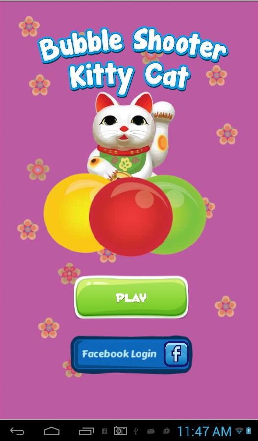 Bubble Shooter Lucky Cat截图1