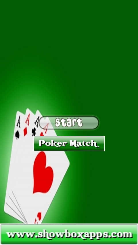 Free Poker Match Game截图1