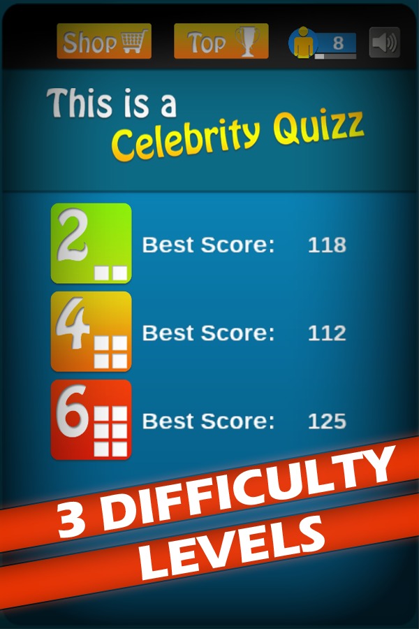 This is a Celebrity Quizz截图2