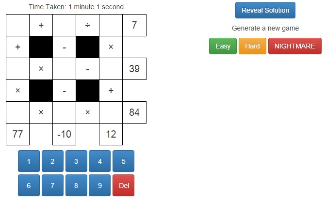 Equation Puzzle截图3