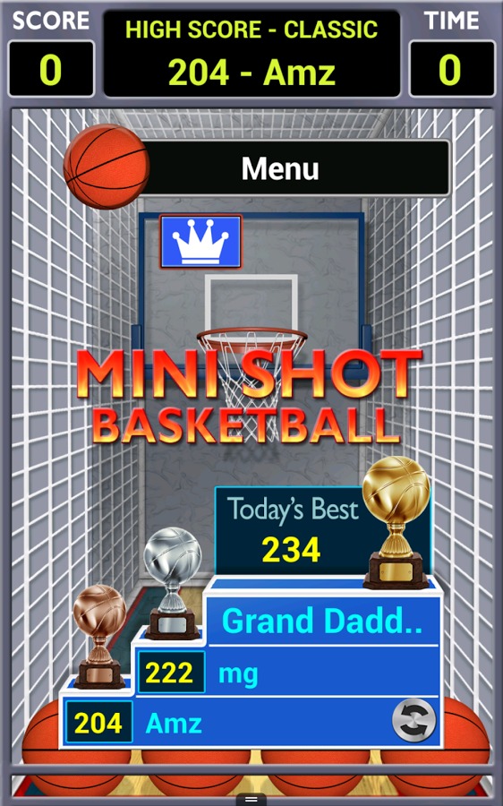 Mini Shot Basketball Free截图1