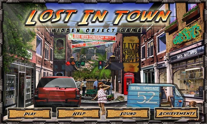 Lost in Town - Hidden Objects截图2