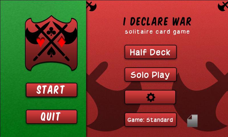 I Declare War: Solitaire Free截图1