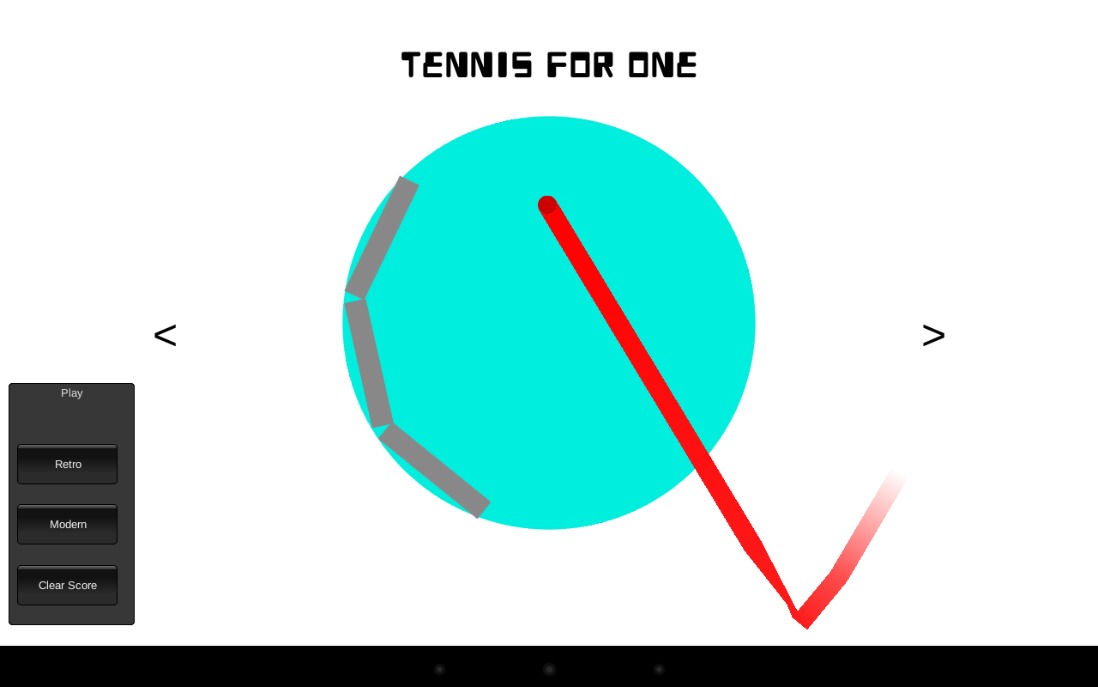 Tennis For One截图3