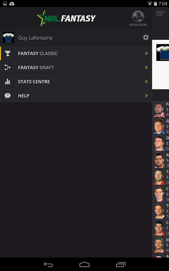 NRL Fantasy截图3