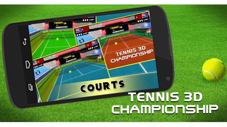 3D Tennis – World Cup 2015截图2