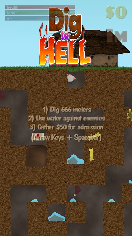 Dig To Hell: Adventure Game截图1