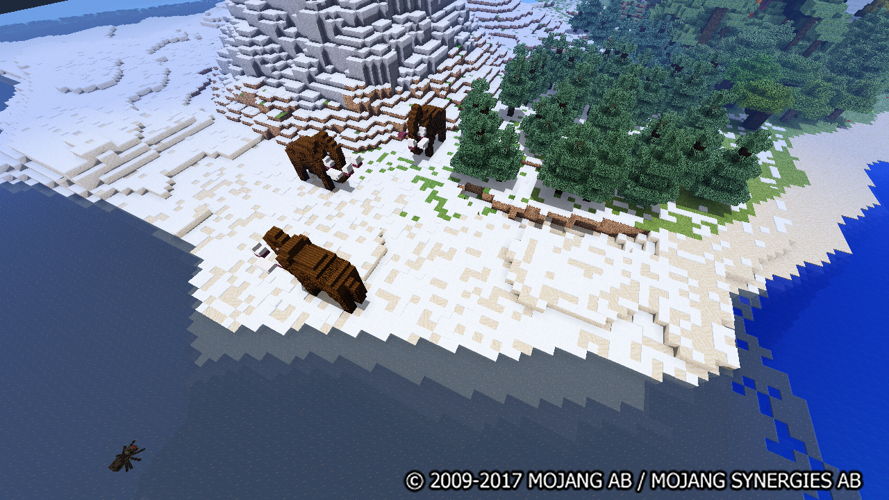 Survival ArkCraft World. MCPE map截图3