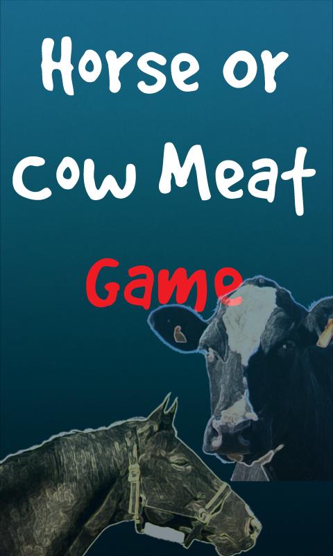 Horse Or Cow Meat Game截图1