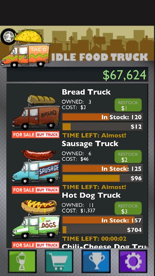 Idle Food Truck截图1