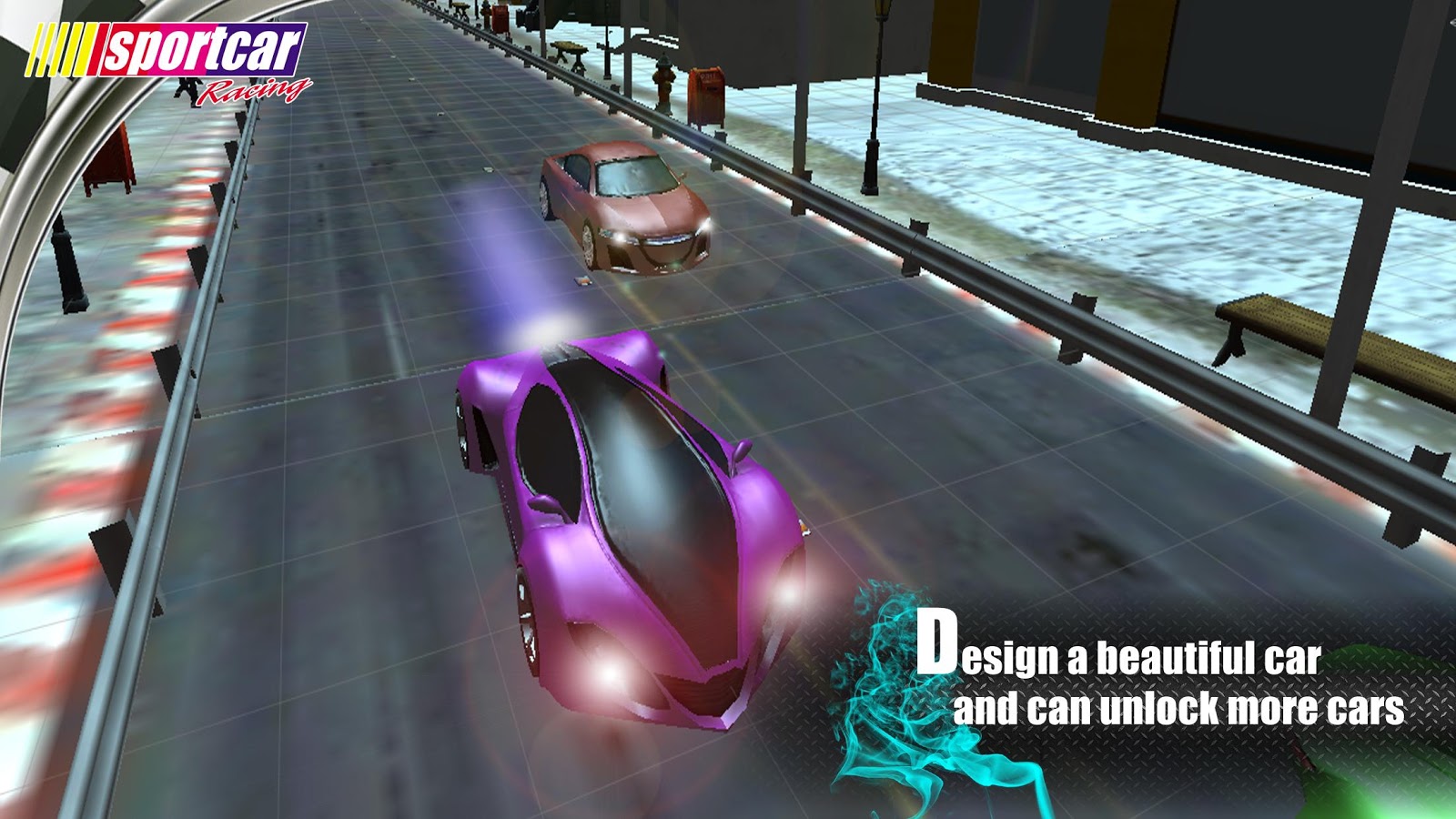 Sport Car Racing 3D on Highway截图3