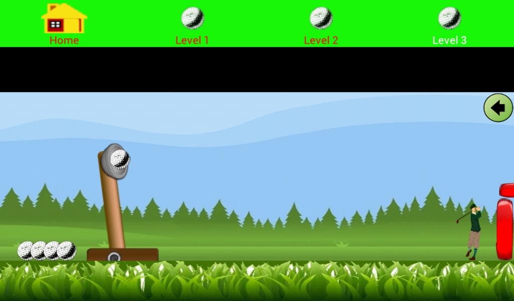 Golf Ball Throw截图2