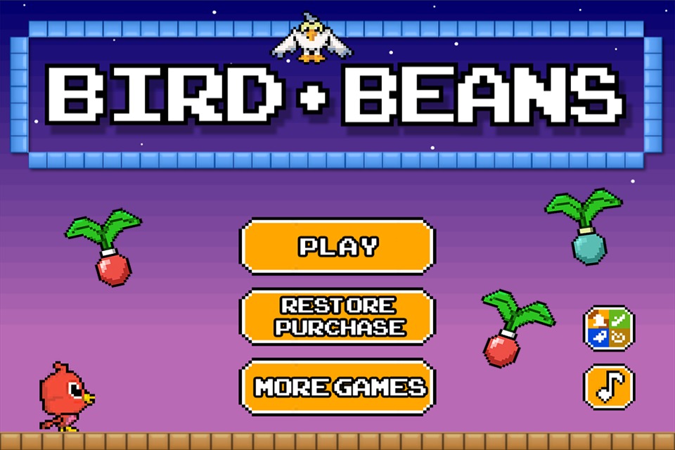 Bird vs Beans - Hungry Pixels截图1