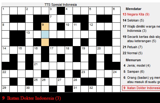 IndoTTS - Teka-teki Silang截图1