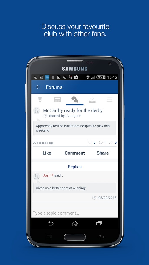 Fan App for Everton FC截图2