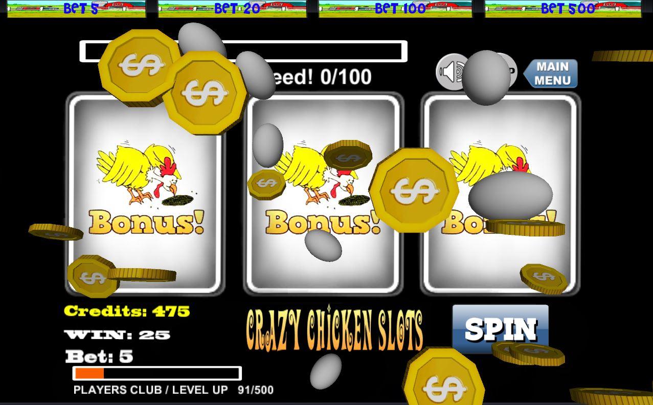 ★ Crazy Chicken Slots! FREE截图4