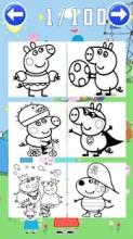 coloring Peppo Pig fan截图4