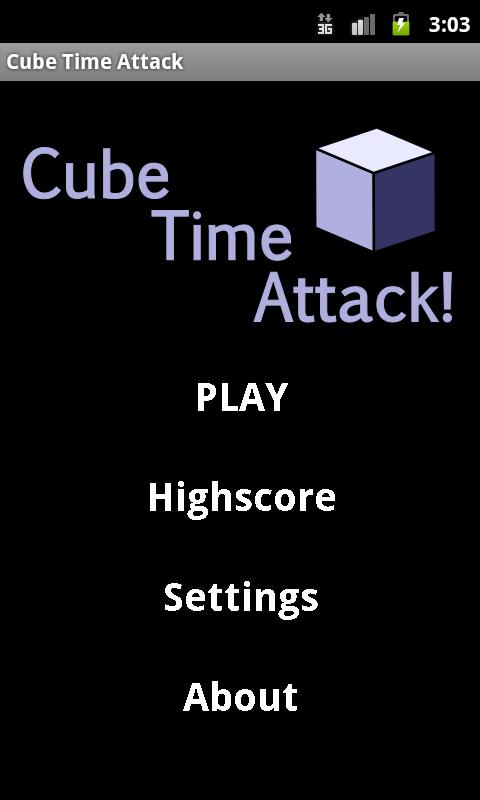 Cube Time Attack截图1