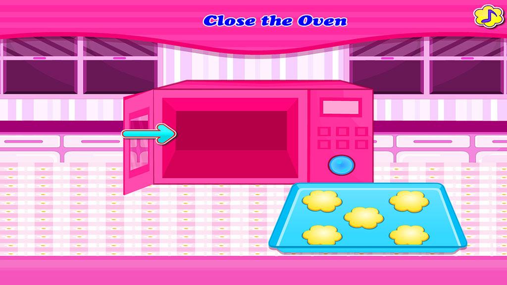 Sweet Flower Cookies Cooking截图3