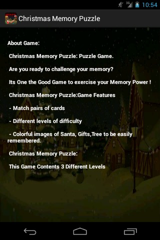 Christmas Memory Puzzle截图4