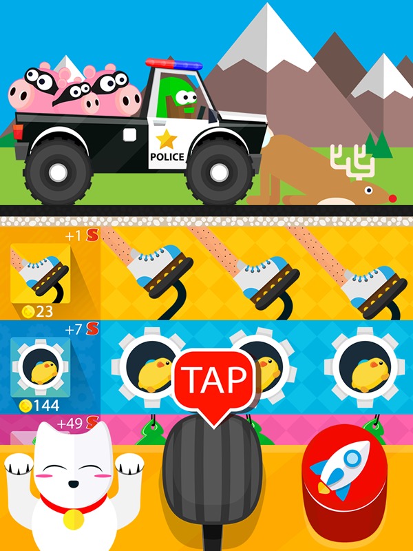 Van Ride - racing clicker run截图4