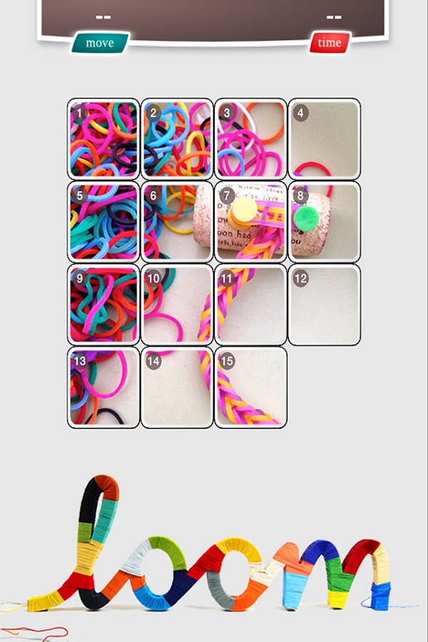 Rainbow Loom Band Puzzle截图3