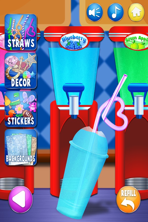 Celebrity Slushies Maker FREE截图2