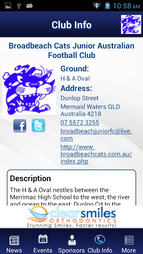 Broadbeach Junior AFL Club截图5