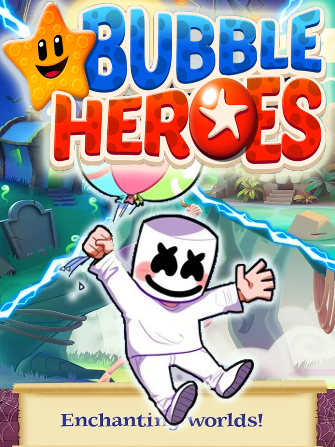 Marshmallow Hero Bubble截图5