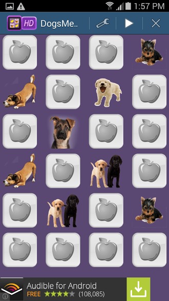 Dogs Memory Game截图2