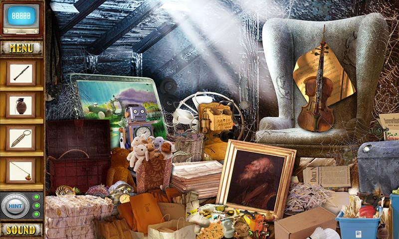 Attic Free Hidden Object Games截图1