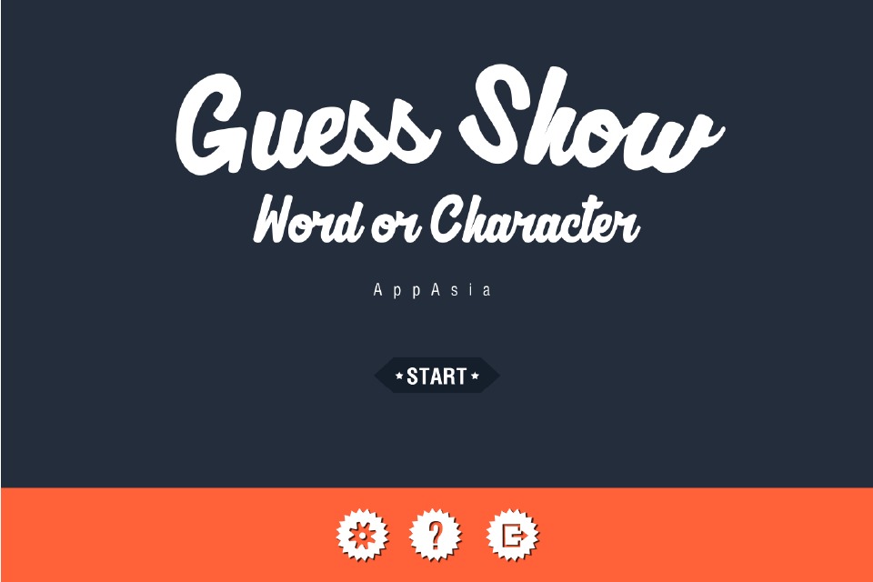 Guess lah ! Word or Character截图1