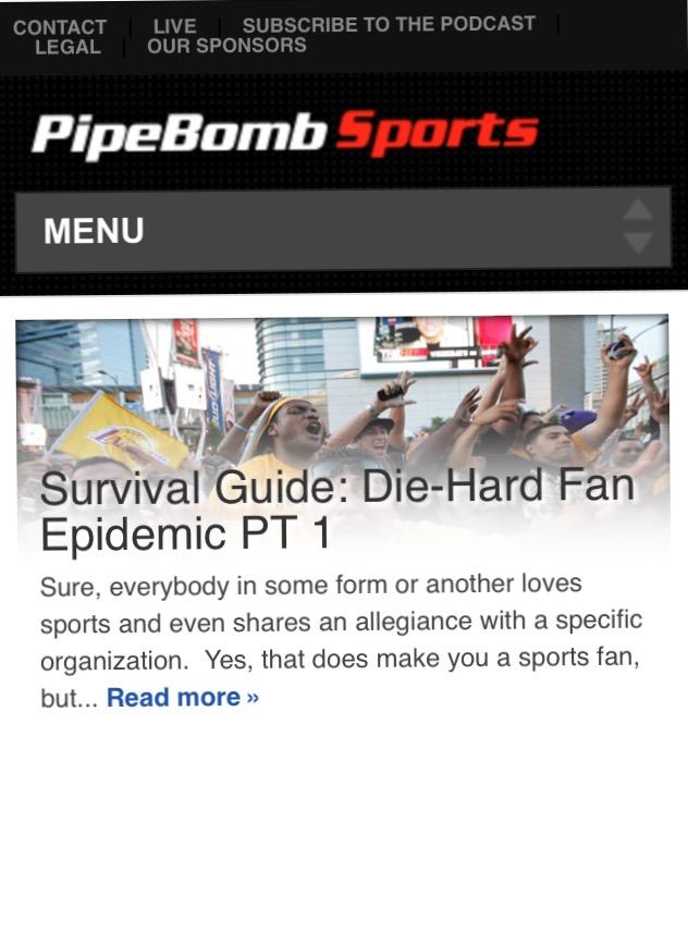 PipeBomb Sports Show截图2