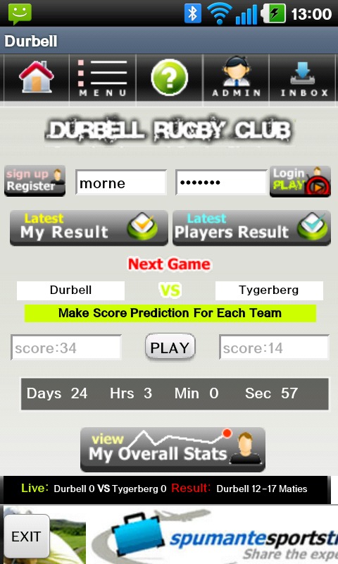 Durbell Rugby截图4