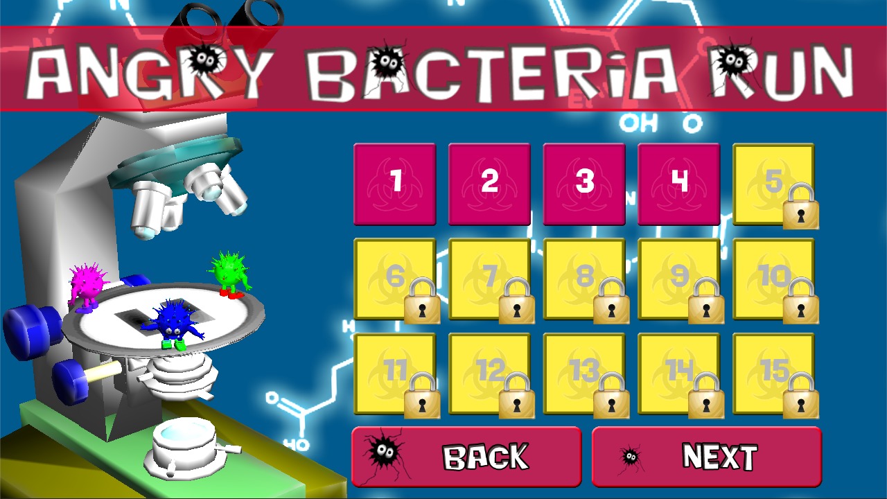 Angry Bacteria Run截图2