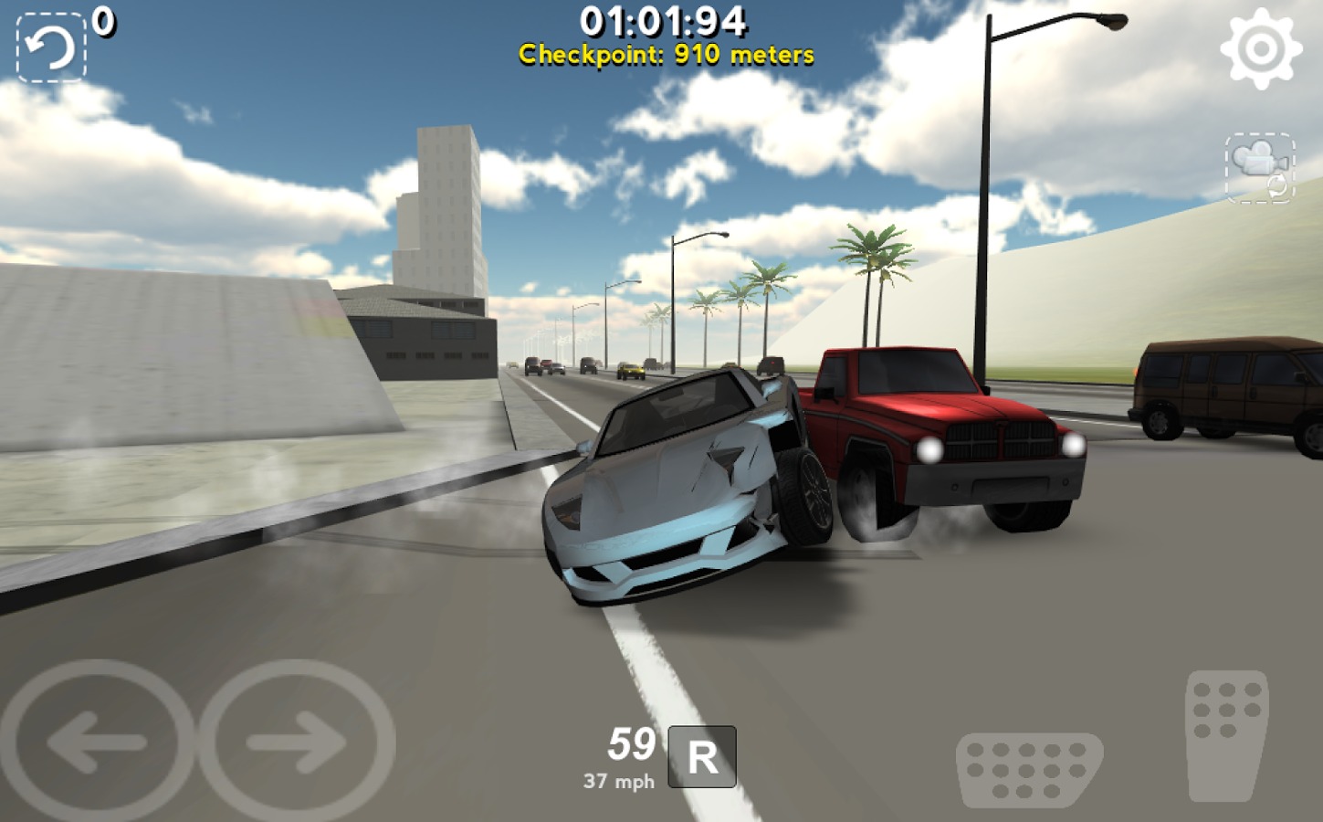 City Race Drift Crash截图1