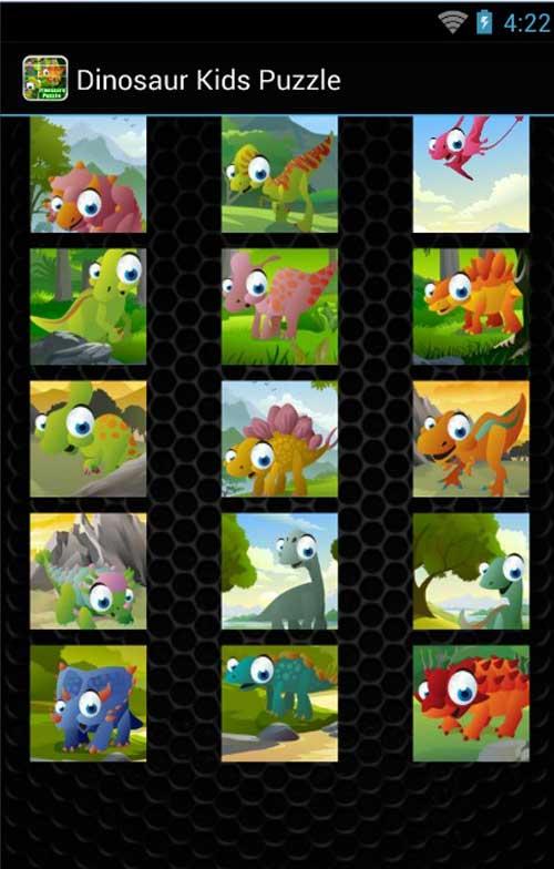 Dinosaur Kids Puzzle截图2