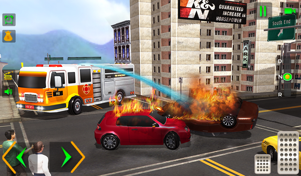 FireFighter rescue - emergency firetruck simulator截图2